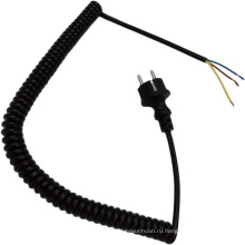 Шнурный шнурный кабель пружины Schuko с H05BQ-F